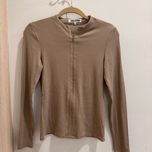 Joah Brown Invisible Zip Long Sleeve
